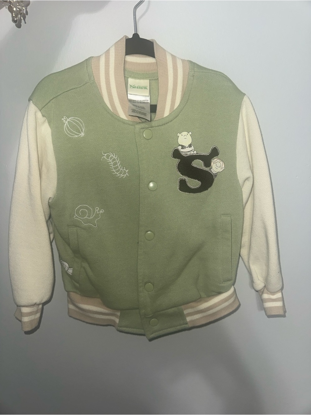Toddler Shrek Varsity Jacket